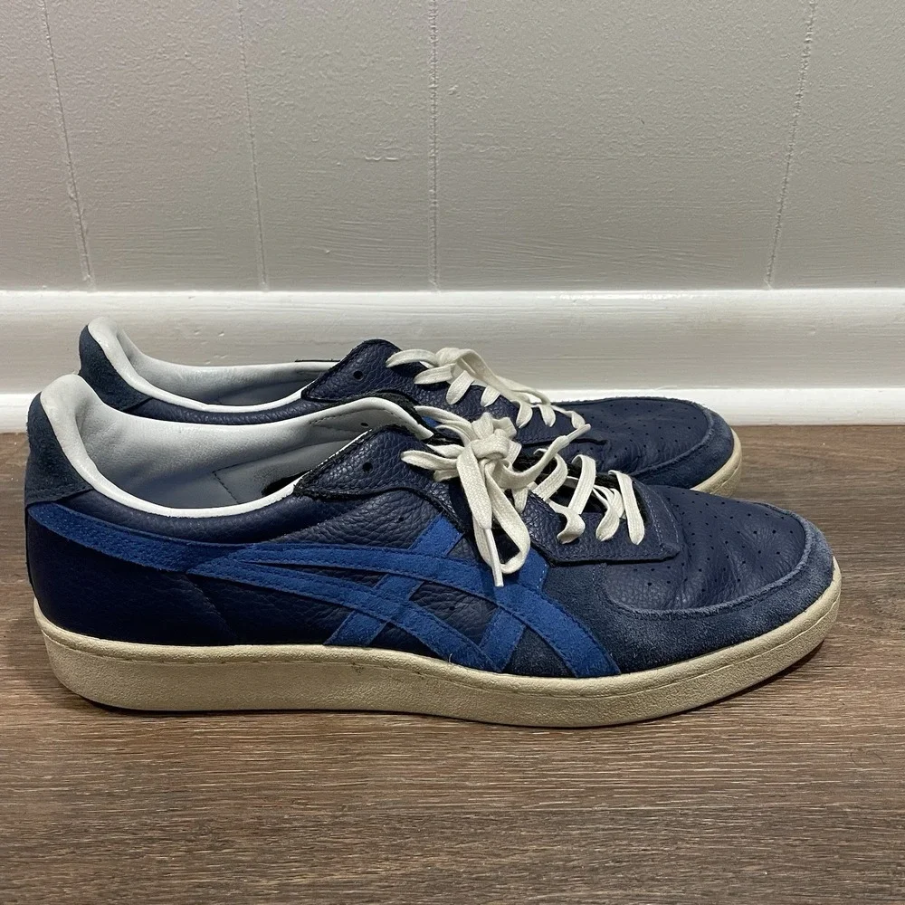 ASICS Onitsuka Tiger Blue Sneakers Men Sz 12 Street Casual Prep